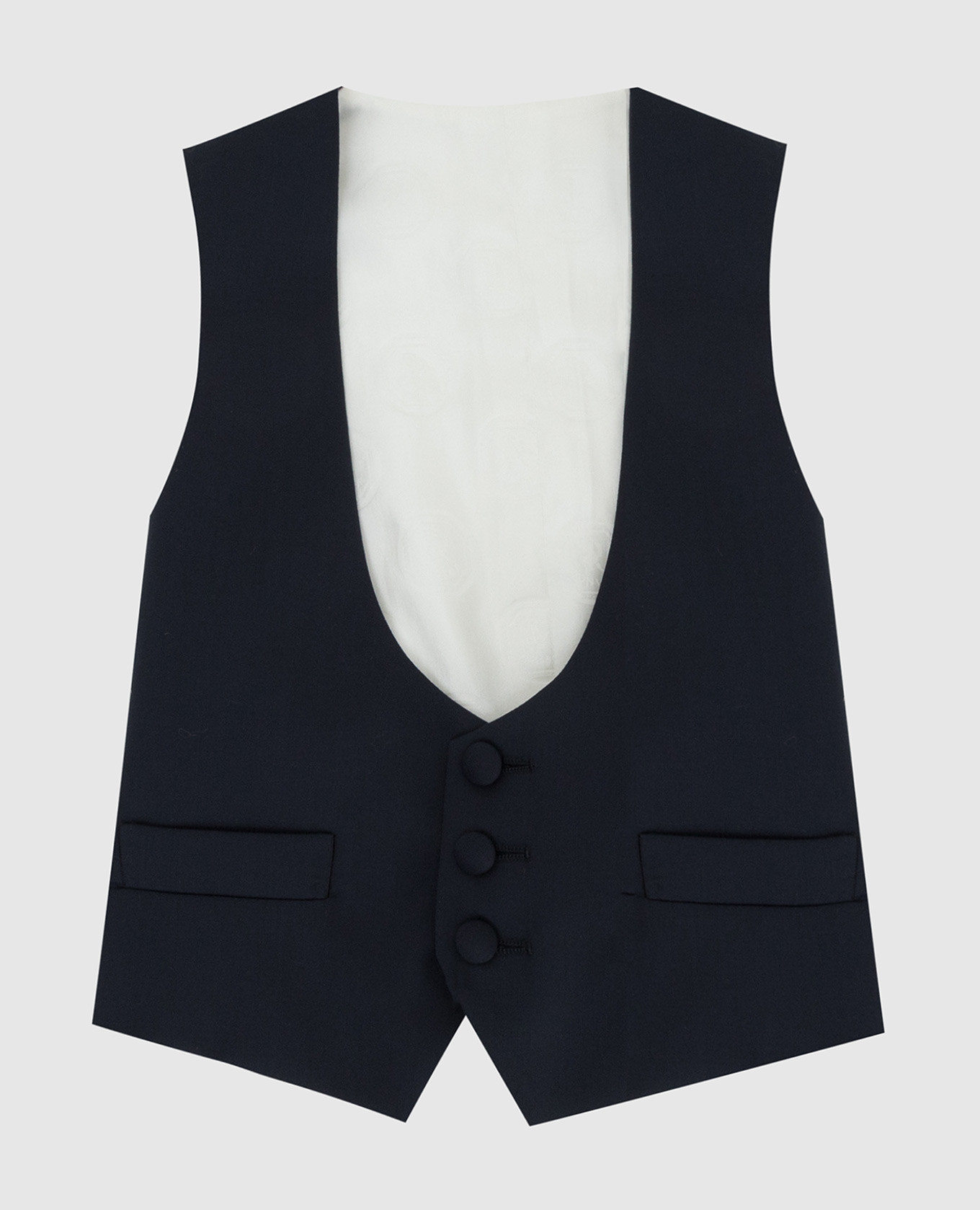 Children's wool vest stefano ricci