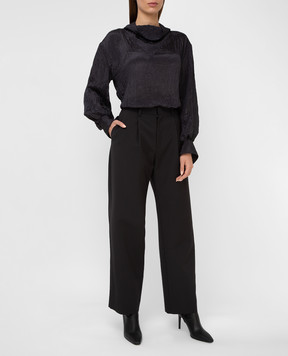 Deveaux Black blouse F203312SM19