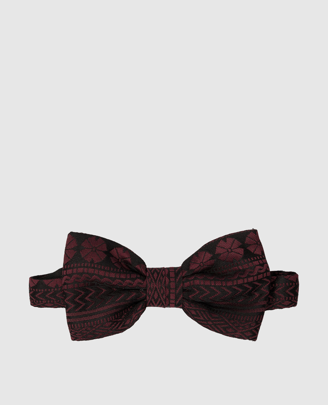 Children's black silk butterfly in a pattern stefano ricci