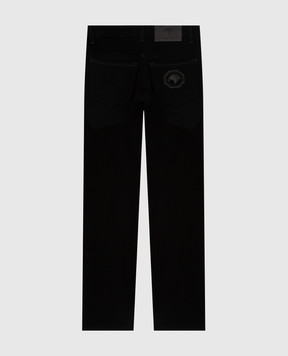 Stefano Ricci Children's black trousers YFT7400040K906