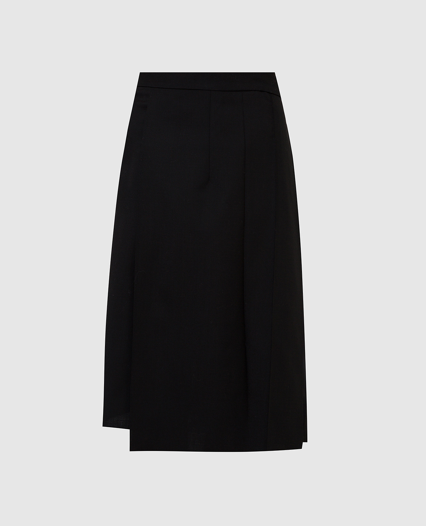 

Wool wrap skirt Brunello Cucinelli, Black