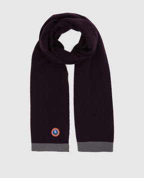 Stefano Ricci Children's purple cashmere scarf KY07002SCIY17414