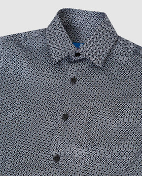 Stefano Ricci Children's silk shirt in a pattern YC00419635025