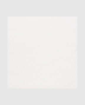 Stefano Ricci Children's white pasha scarf in a pattern YFZ25LJ1650