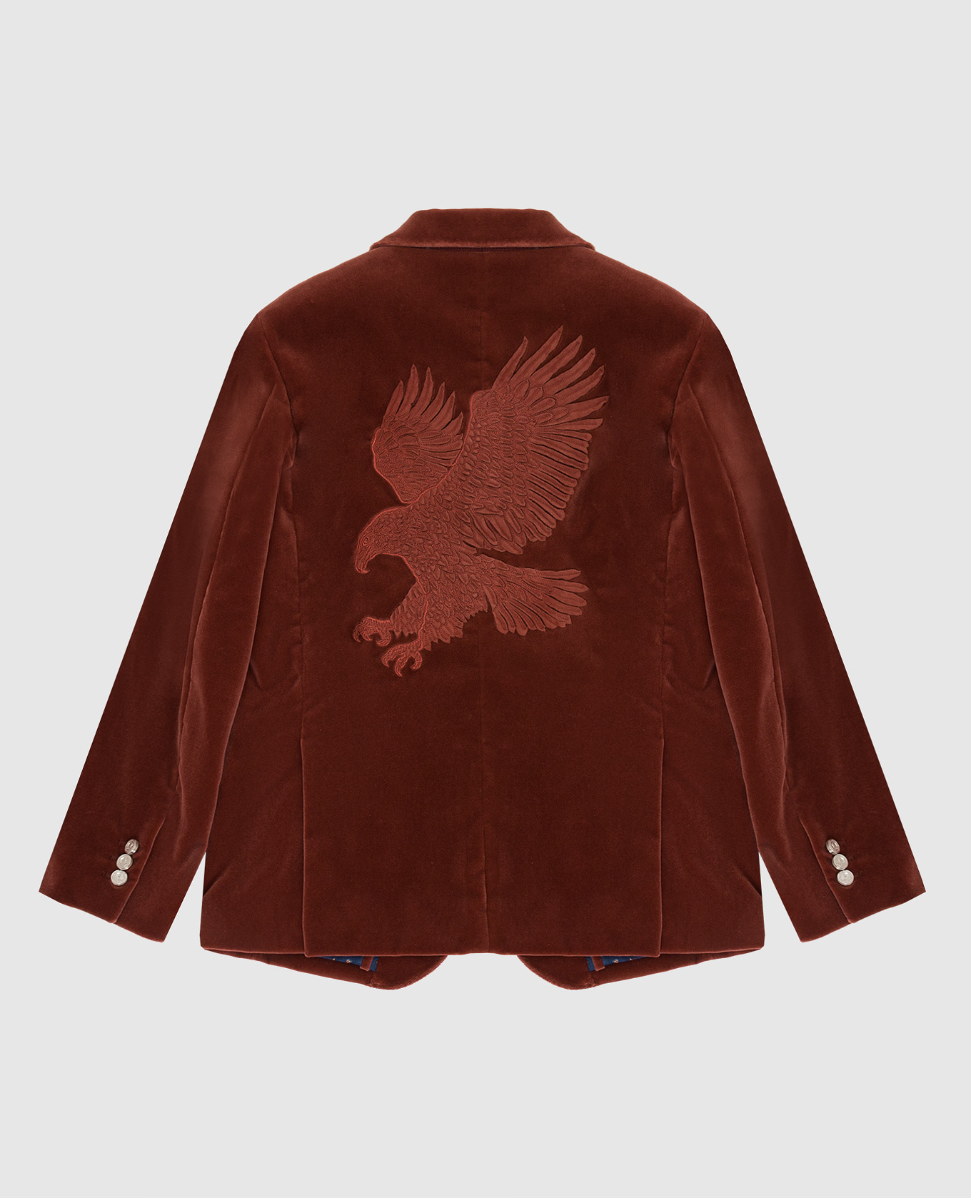 

Children's brown velor jacket Stefano Ricci