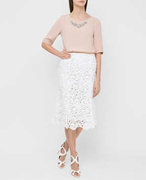 Ermanno Scervino White skirt D285O709HEM