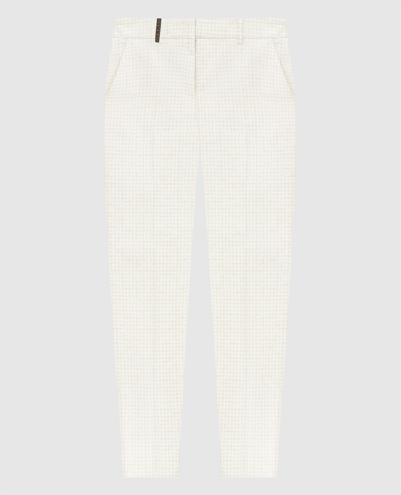 Light beige trousers peserico