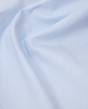 Stefano Ricci Children's blue handmade striped scarf YFZ25COLJ1617