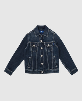 Stefano Ricci Children's blue denim jacket YSJ72050101626