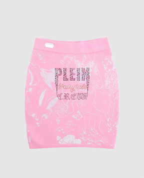 Philipp Plein Children's pink skirt GKV0004410