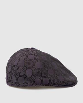 Stefano Ricci Baby cap in logo pattern YVF2019P22000J