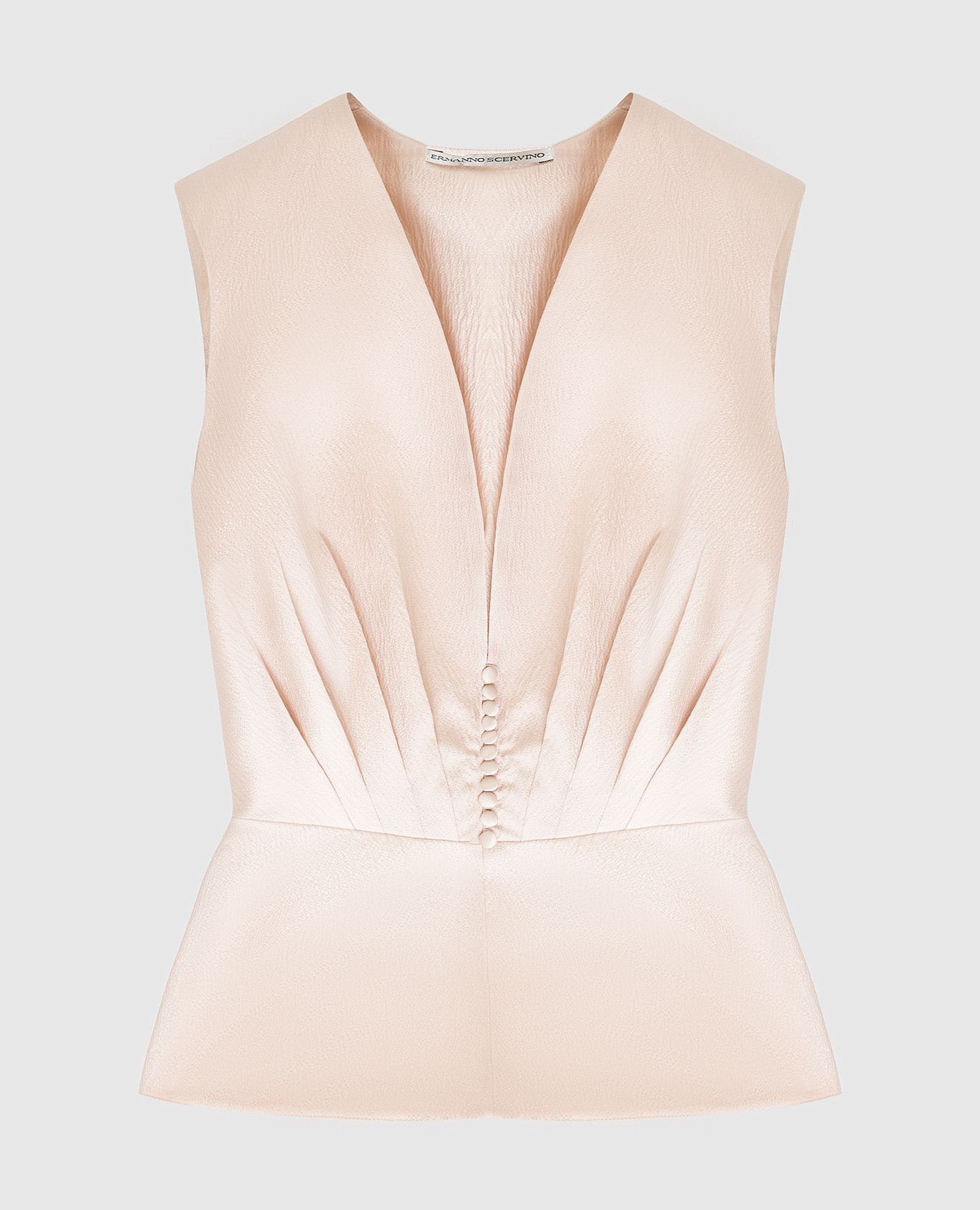 

Beige silk top Ermanno Scervino