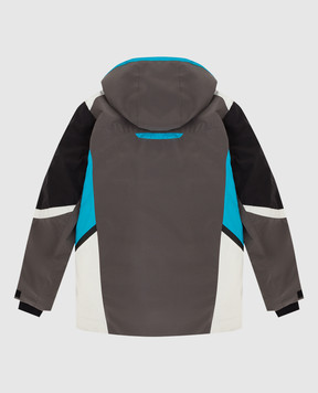Stefano Ricci Children's ski jacket with contrast panels YAJ6S00050HN0007