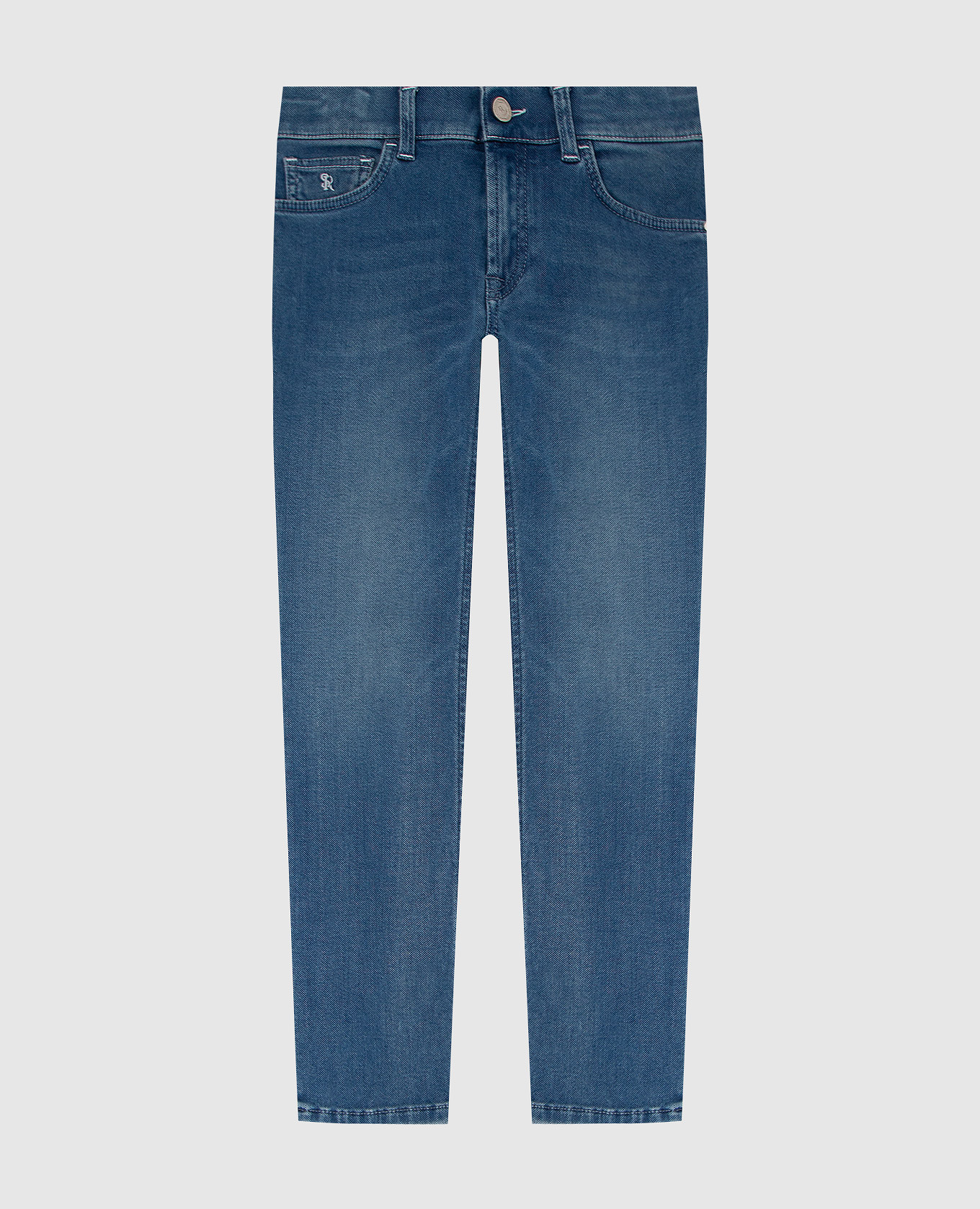 

Children's blue distressed jeans Stefano Ricci