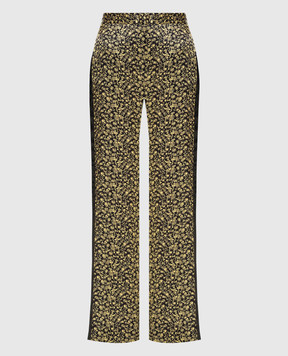 Victoria by Victoria Beckham Black silk trousers TRVV070B