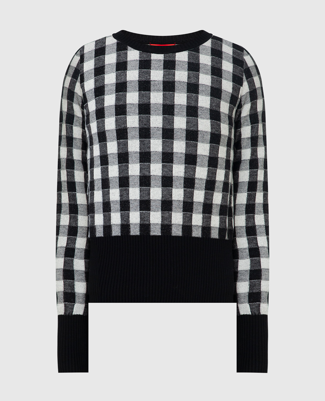 

Saggiare black check jumper Max & Co, Черный