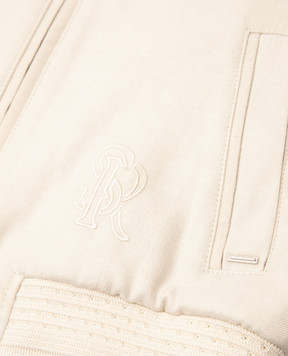 Stefano Ricci Children's jacket in wool, silk and cashmere YDJ1100240HC564