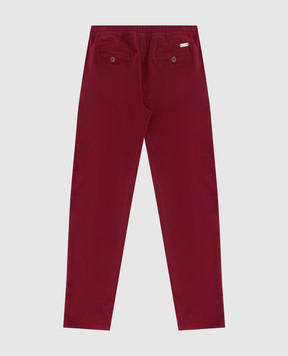 Stefano Ricci Children's light burgundy trousers YAT7400030CT002A