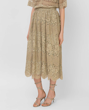 Valentino Beige skirt KB3RA135285