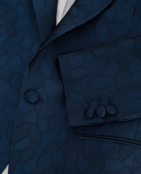 Stefano Ricci Children's patterned silk jacket Y2RF372000HC3096