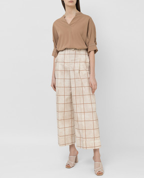 Peserico Light beige trousers P0450708114