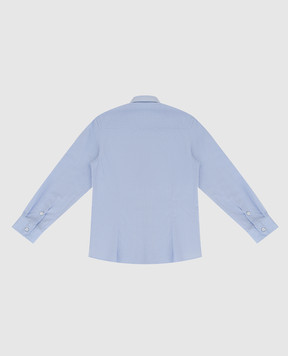 Stefano Ricci Children's blue striped shirt YC004124LJ1807