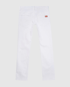 Fendi Children's white jeans JFF0901012