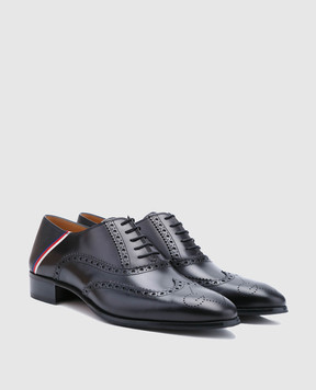 Gucci Black Leather Brogues 523282