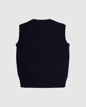 Stefano Ricci Children's V-neck vest KY02020V20Y18406