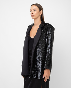 Magda Butrym Wool jacket with sequins 134721