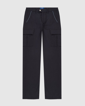 Stefano Ricci Children's dark blue cargo YUT7200030CT900
