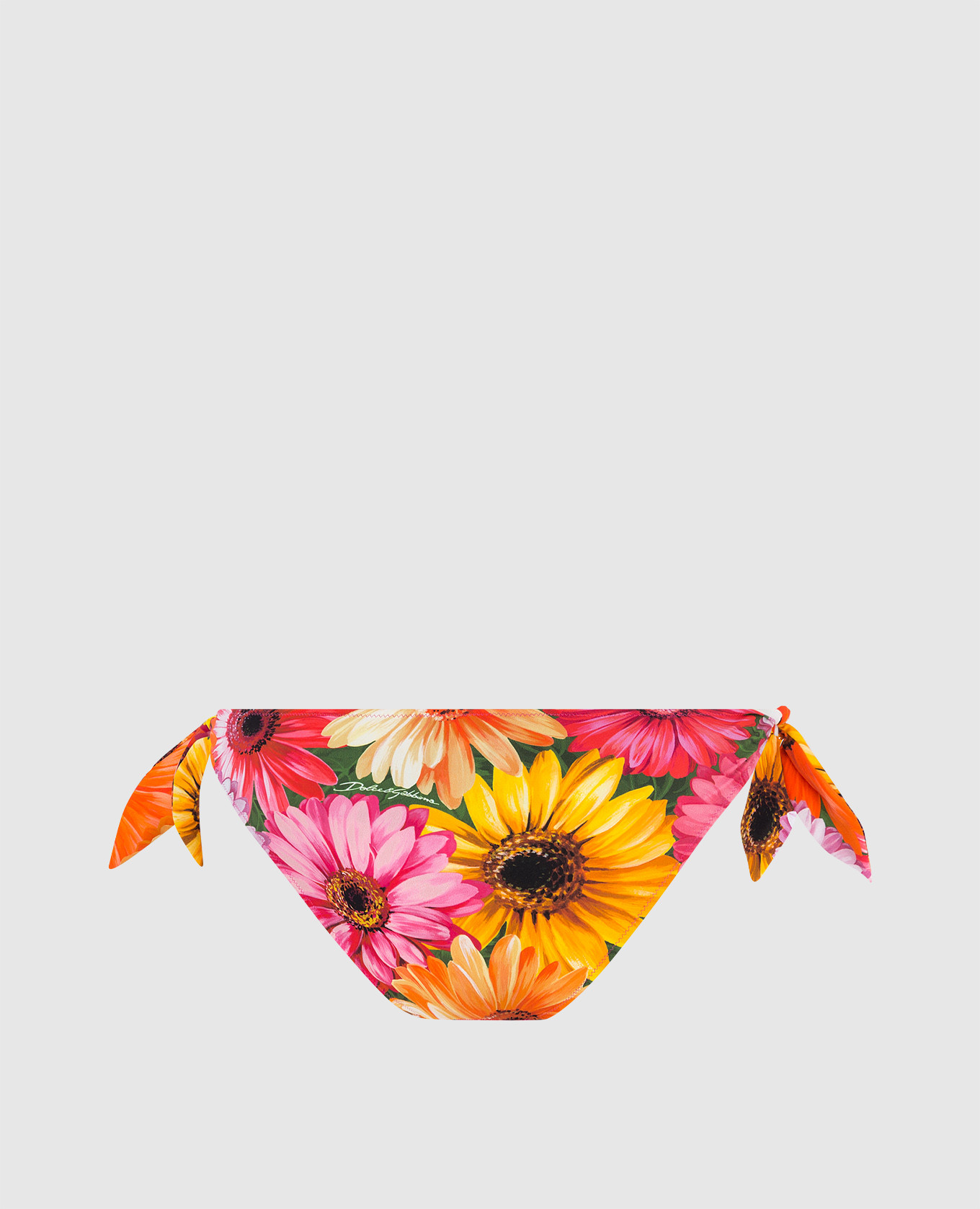 

Bikini briefs in gerbera print Dolce&Gabbana, White