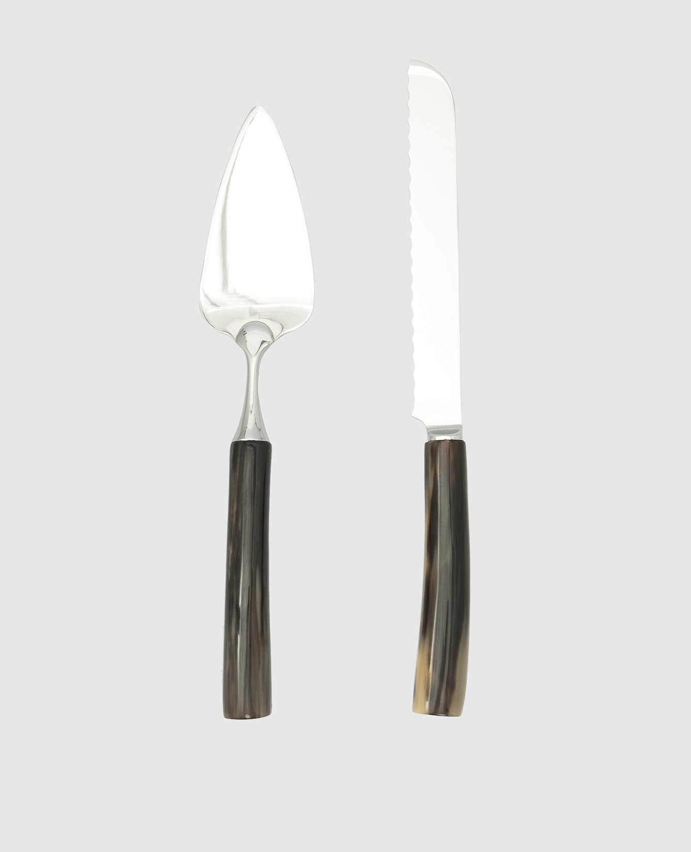 Table set with knife