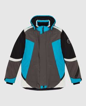 Stefano Ricci Children's ski jacket with contrast panels YAJ6S00050HN0007