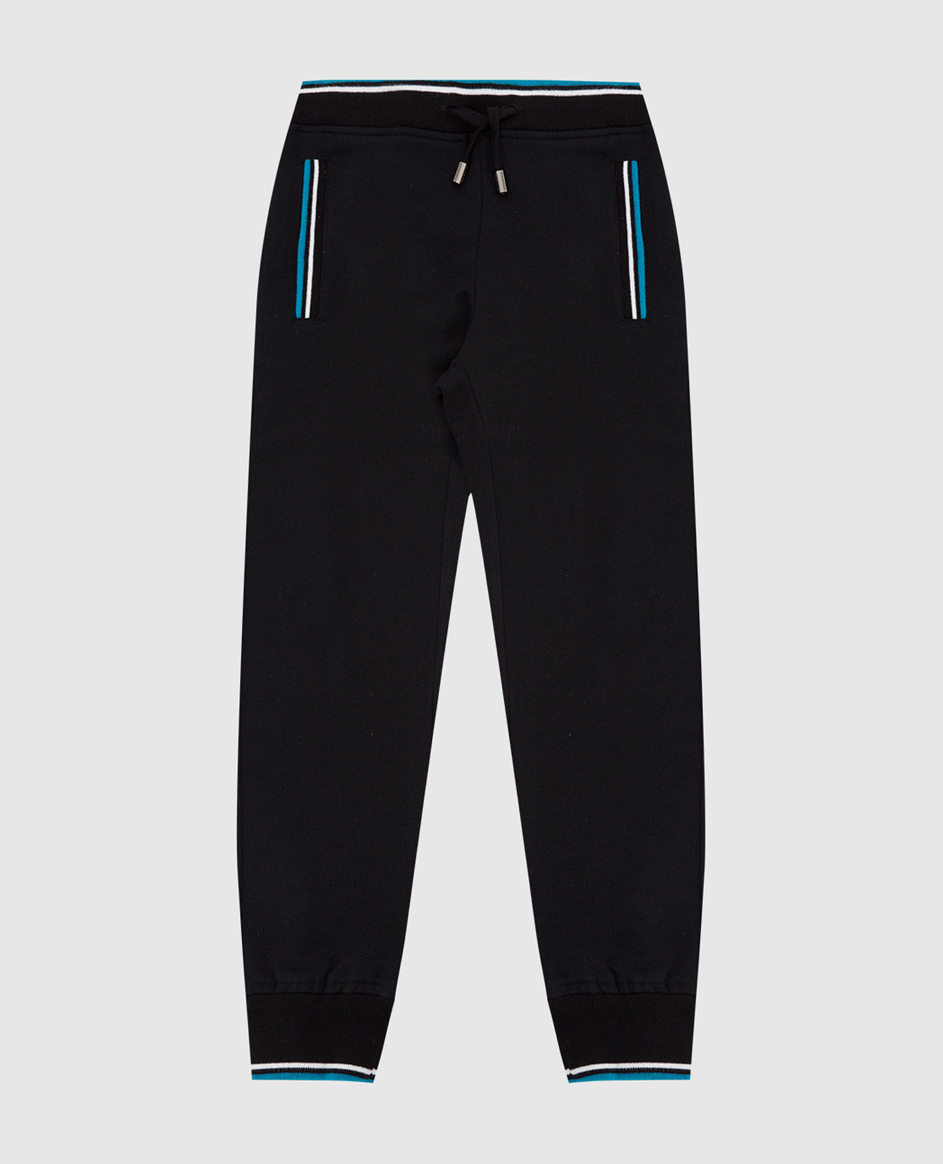 

Children's black joggers Stefano Ricci, Черный