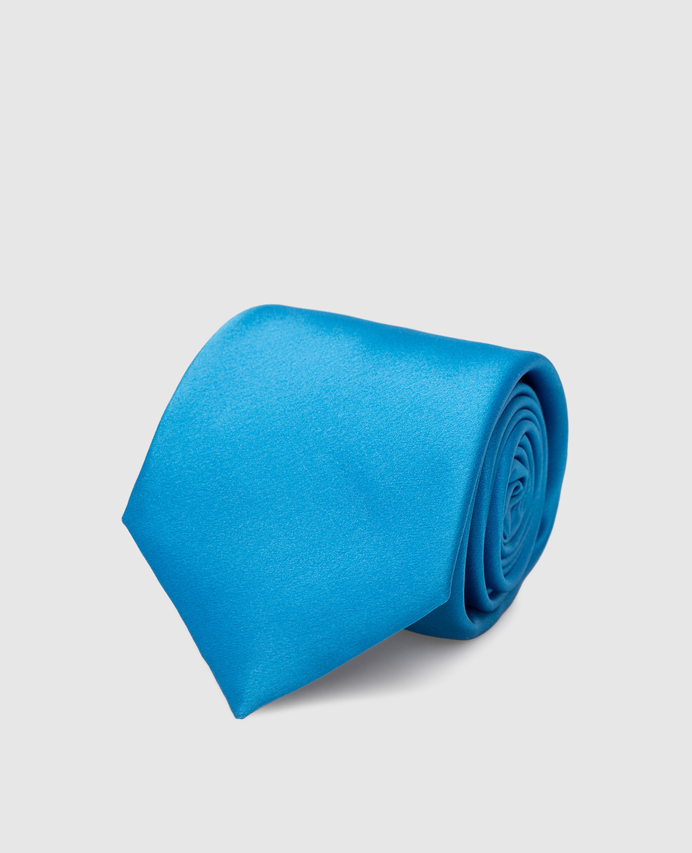 Children's silk blue tie stefano ricci