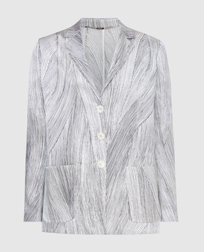 Kiton Silk jacket D49537K09S83