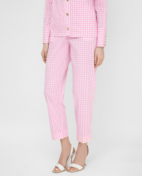 Balmain Pink pants VF15172C274