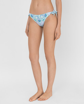Vilebrequin Lilac panties from Flamme swimsuit in print FLAU1H40