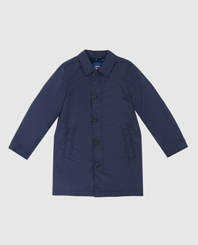Stefano Ricci Children's blue raincoat YAJ8200010LT0001