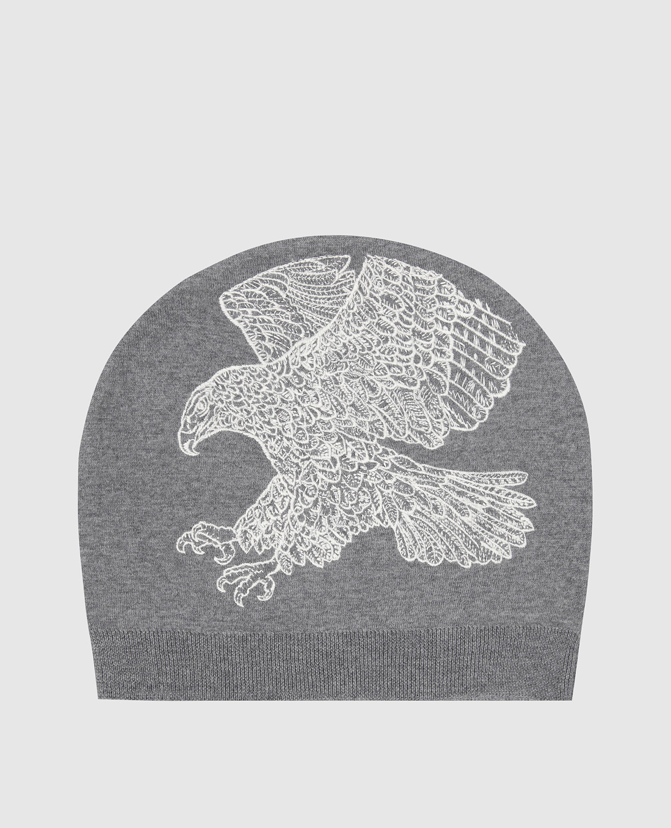 

Children's wool hat with embroidery Stefano Ricci, Серый
