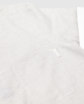 Stefano Ricci Children's light beige striped shirt YC002683L1666