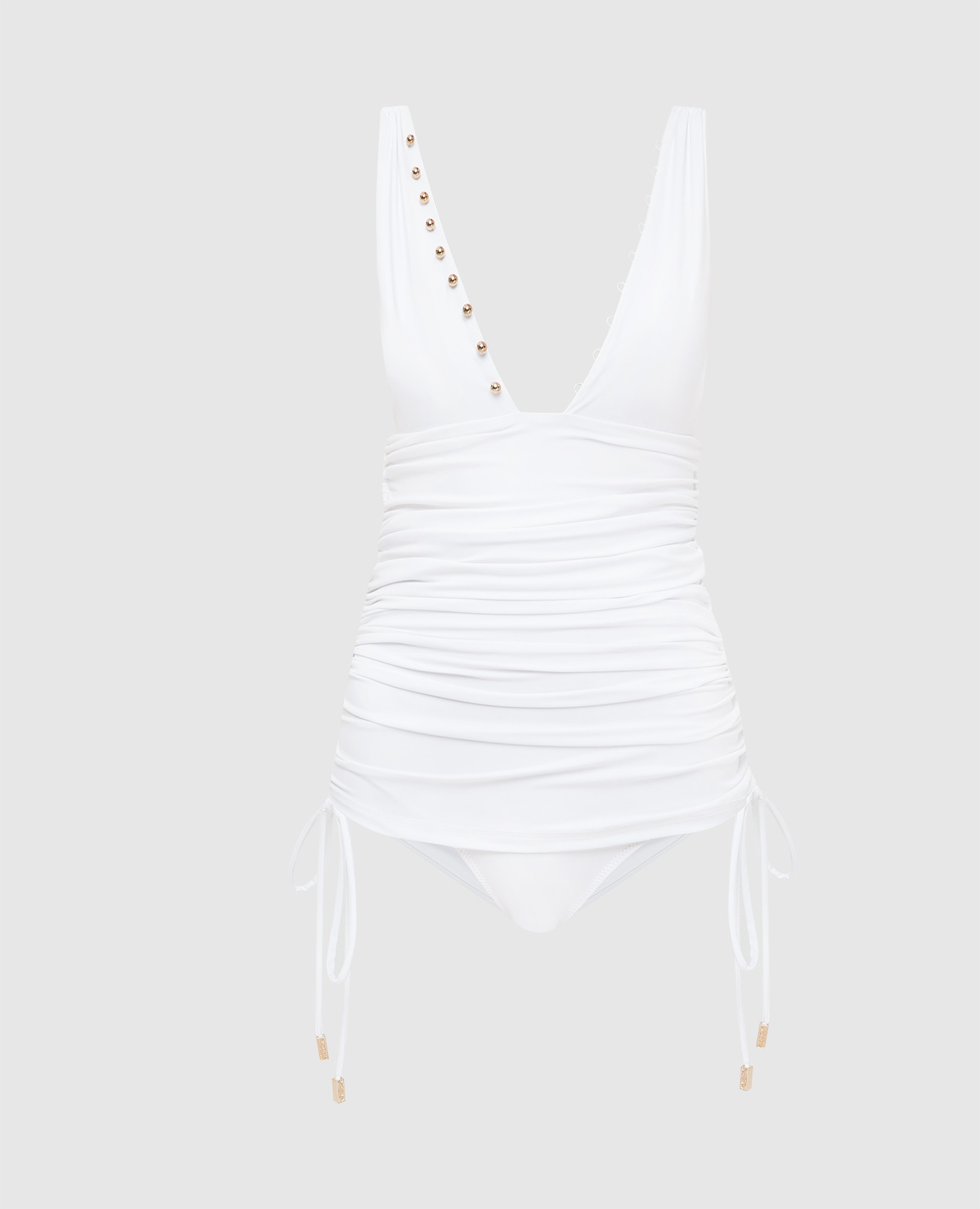 

White swimsuit Moeva, Белый