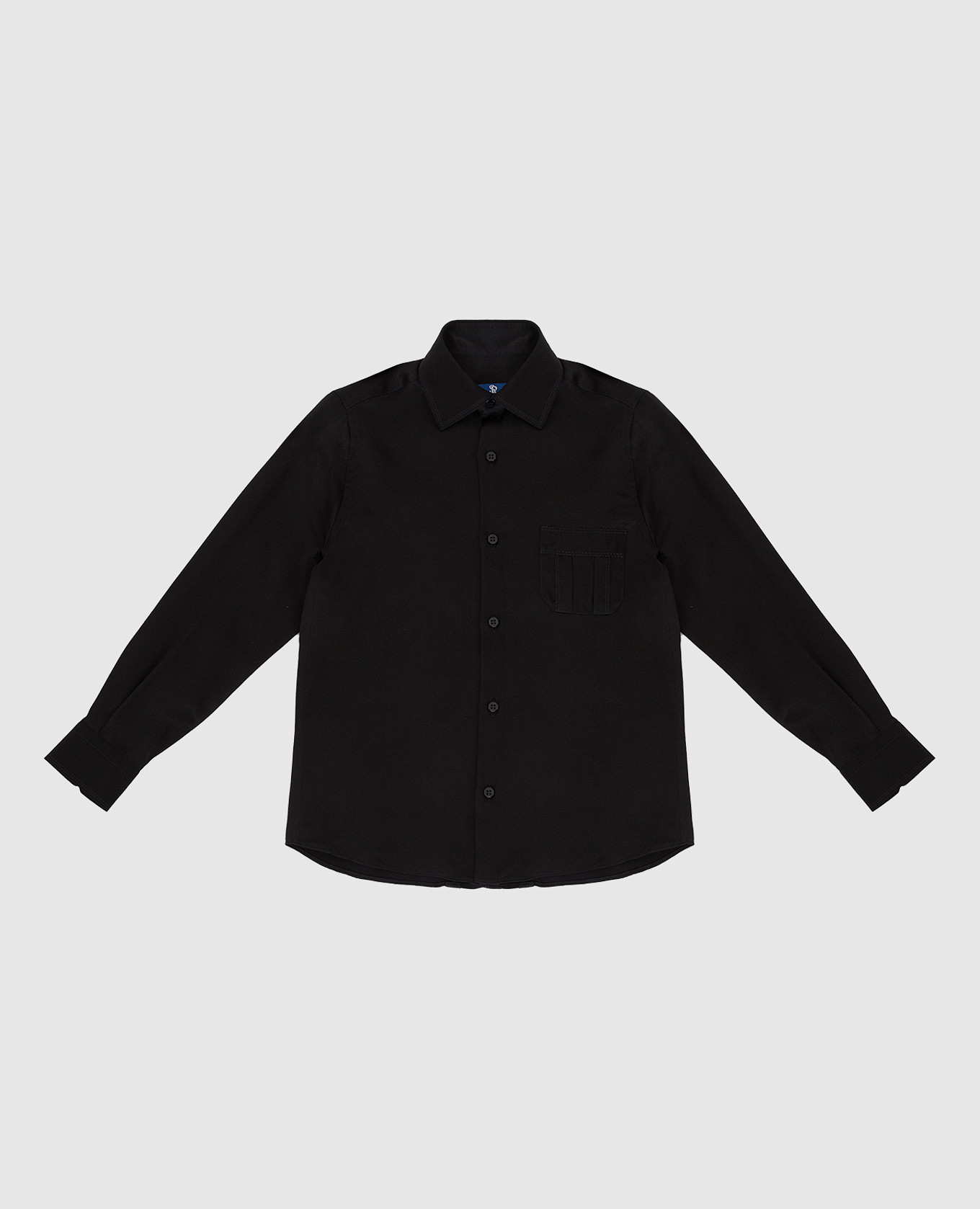 

Children's silk shirt Stefano Ricci, Black