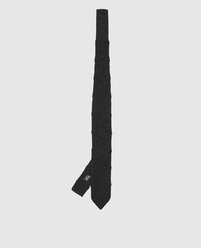 Stefano Ricci Patterned cashmere tie for children YCRMTSR2600