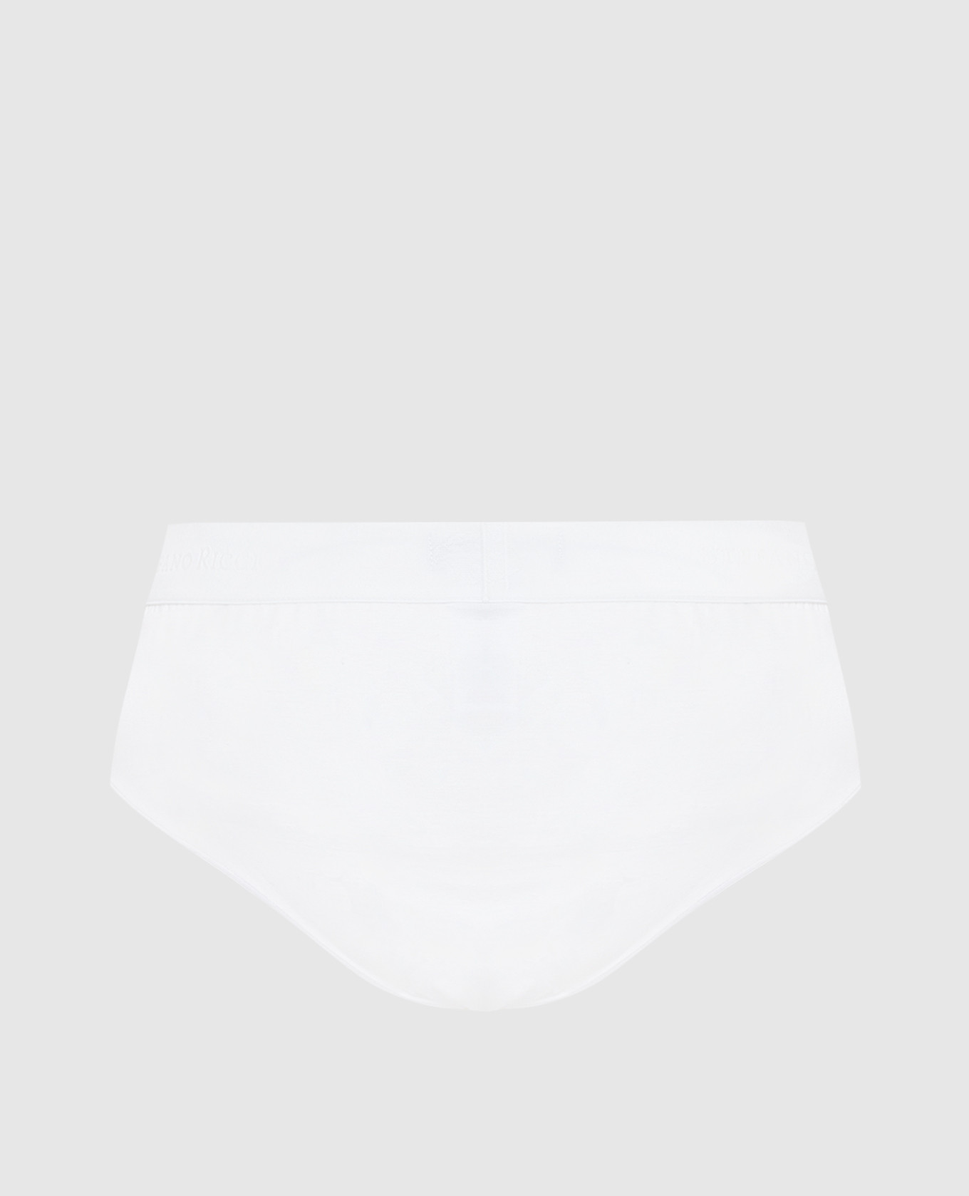 

White briefs with logo Stefano Ricci