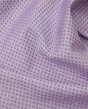 Stefano Ricci Children's lilac jacquard handmade patterned scarf YFZ25COK1801