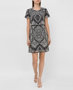 Twinset Dress with embroidery and stitching 211TT2090