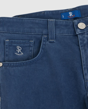 Stefano Ricci Baby blue jeans YFT6401110T93