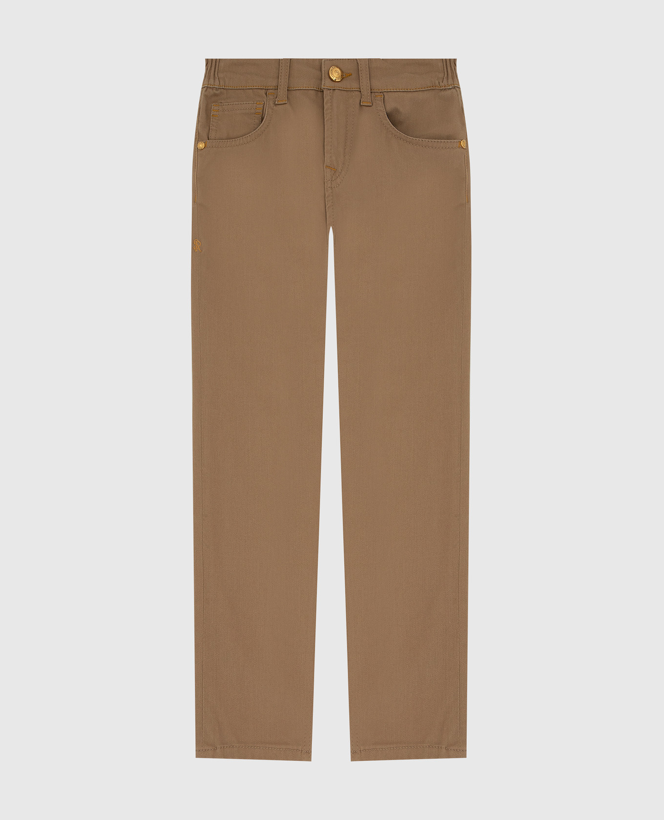 

Children's beige trousers Stefano Ricci, Бежевый